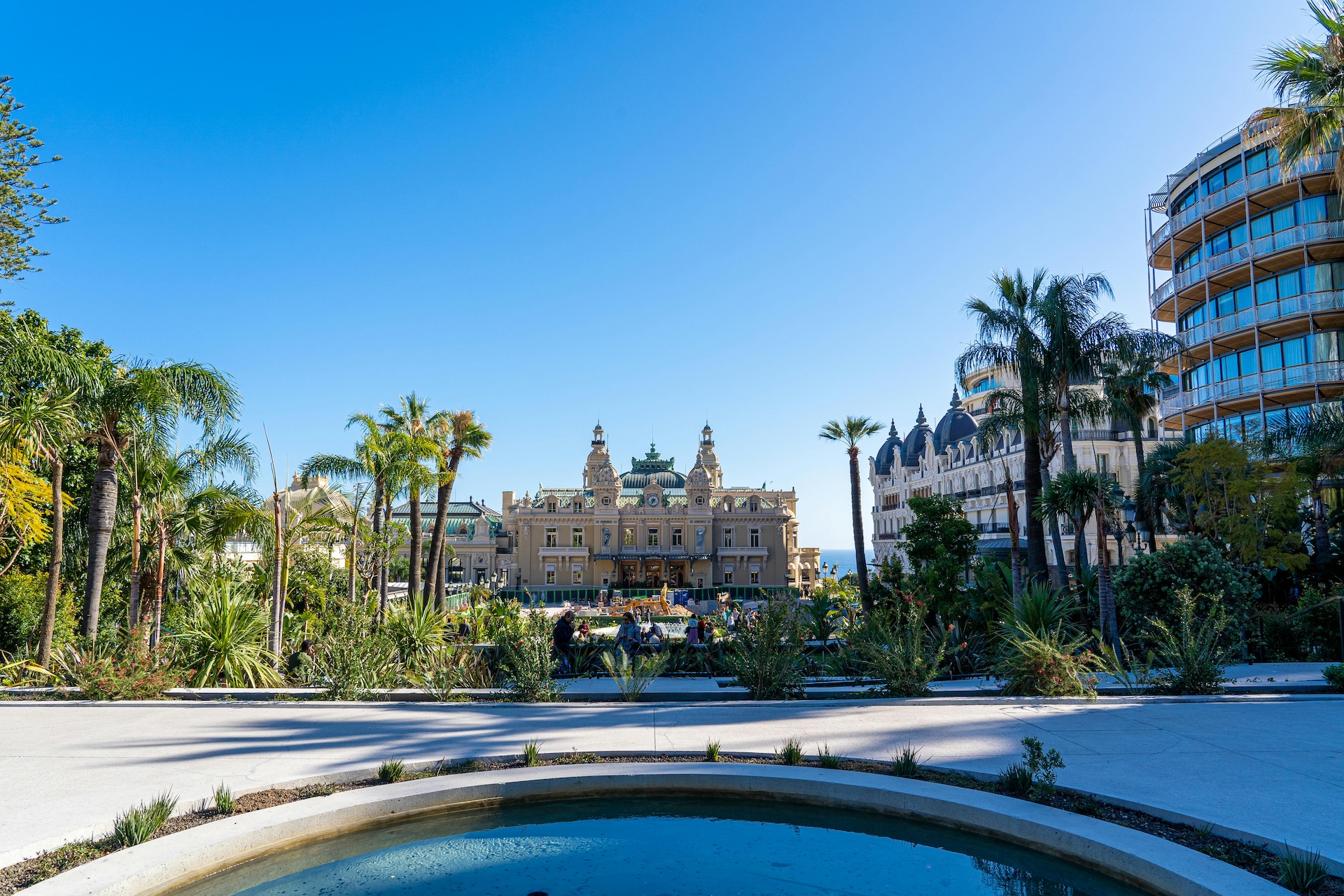 View of Casino Square with the iconic Casino de Monte-Carlo in Monaco – luxury corporate events and incentive travel on the French Riviera